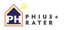 Certified by PHIUS Rater Building Performance Specialists